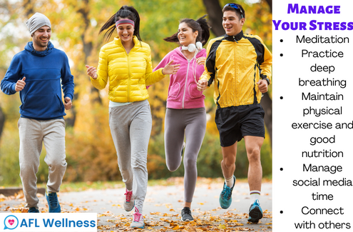 Manage how you live with these five tips to feel less stressed 